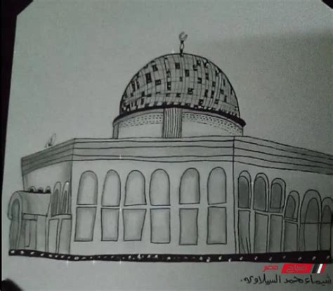 شيماء السيلاوى فنانة فلسطينية تُبدع في رسمة القدس موقع صباح مصر