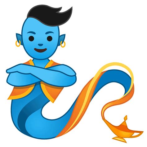 Genie Emoji Clipart Free Download Transparent Png Creazilla