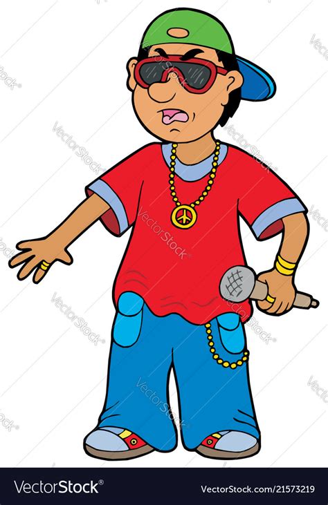Also rappers drawing cartoon available at png transparent variant. Cartoon rapper Royalty Free Vector Image - VectorStock
