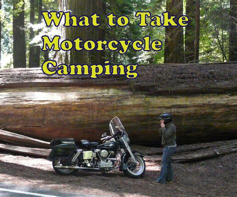 How to plan & pack for a motorcycle tour, and, blog reports on places everyone has a opinion about what gear you should carry on a motorcycle. Motorcycle Camping - What to Take | SkyAboveUs