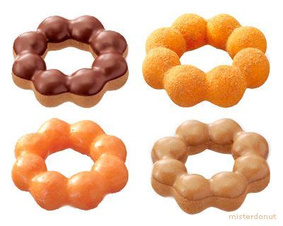 The pon de ring was launched in 2003 in the asian market to wide acclaim. Mister Donut : The best darn thing to sink your teeth into ...