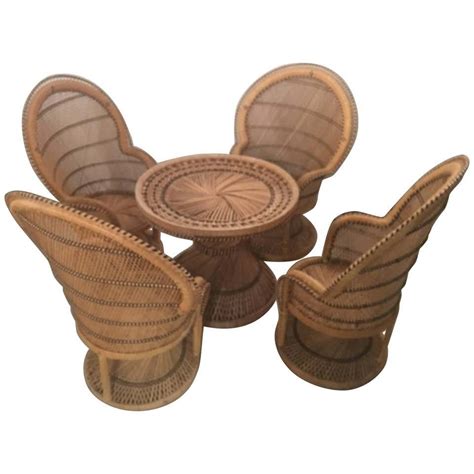 Check out our children wicker chair selection for the very best in unique or custom, handmade pieces from our furniture shops. Rattan Wicker Children's Dining Table and Chair Set ...
