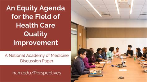 An Equity Agenda For The Field Of Health Care Quality Improvement National Academy Of Medicine