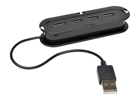 Tripp Lite 4 Port Usb 20 Hi Speed Ultra Mini Hub W Cable Compact Mobile U222 004 Usb