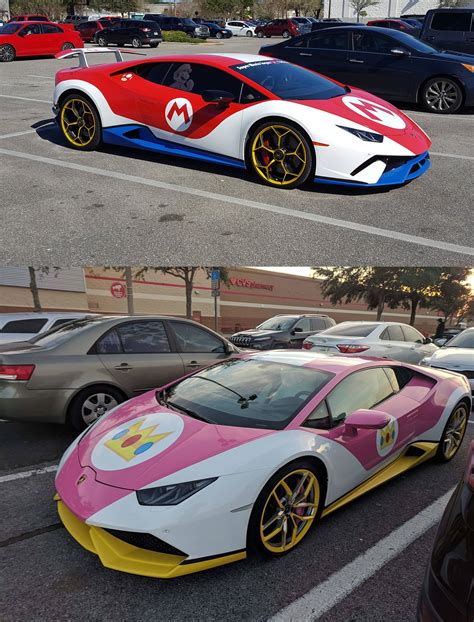 These Mario Themed Lamborghinis Rfunny