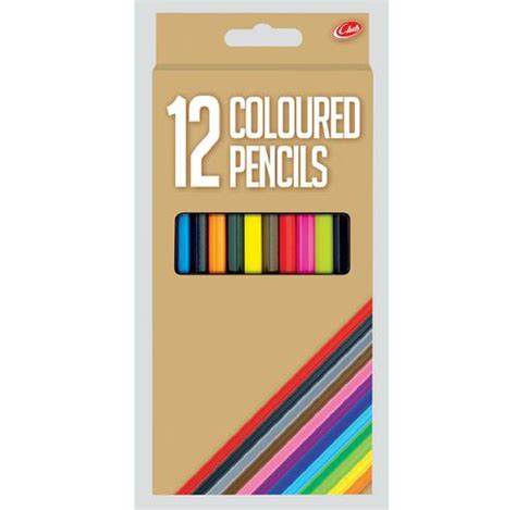 12 Coloured Pencils Horders Thornbury Press