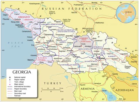 Abkhazia Map
