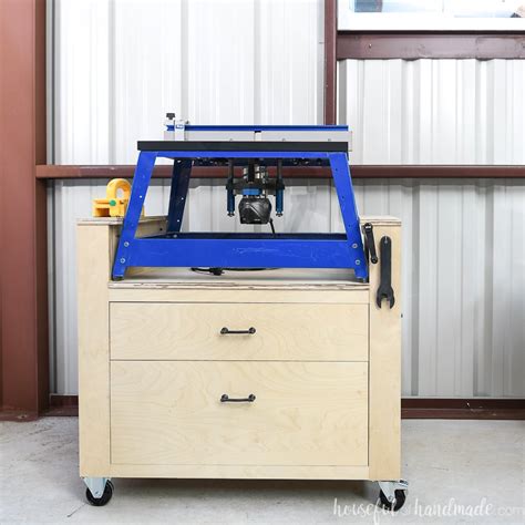 There are 2119 plywood table for sale on etsy, and they cost 122,77 $ on average. Rolling Bench Top Router Table Build Plans - Houseful of ...