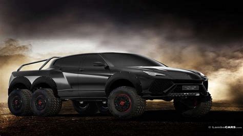 Lamborghini Urus 6x6 Rendered Drivespark News