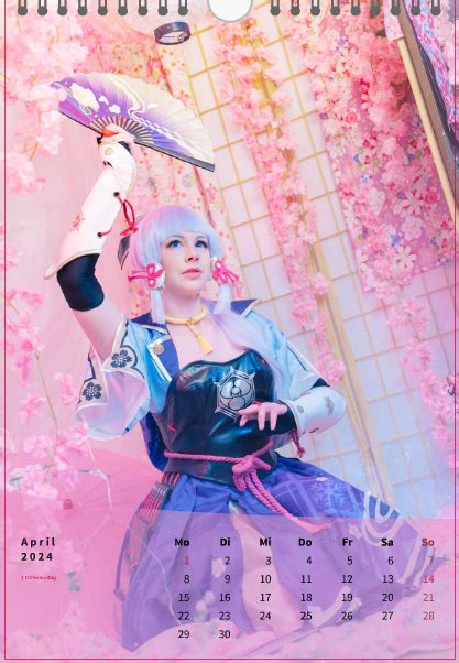 Hachiko Cosplay Calendar 2024 A4 Hachiko Cosplay S Ko Fi Shop Ko Fi