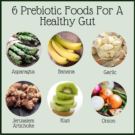 6 Prebiotic Foods For A Healthy Gut Prebiotic Foods Nutrition Food List Healing Food