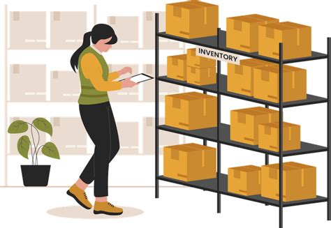 Premium Inventory Management Illustration Pack From E Commerce