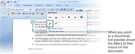 Working In The Word Environment MicrosoftВ® Office Word 2007 Step By