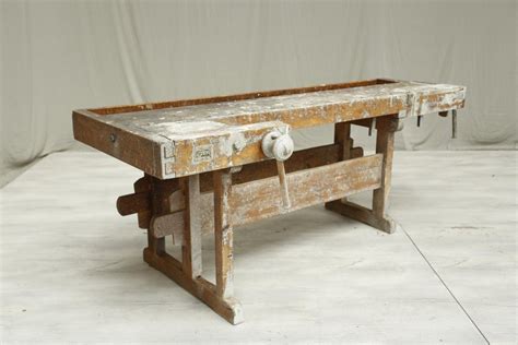 Vintage Swedish Industrial Workbench For Sale At Pamono