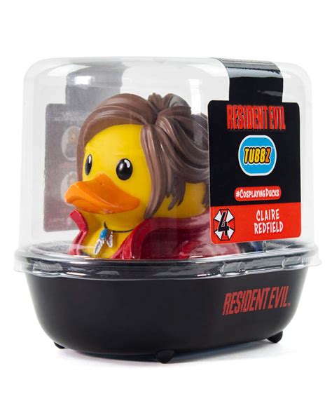 Tubbz Resident Evil Claire Redfield Collectible Rubber Duck Figurine