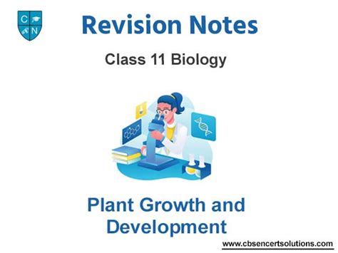 Plant Growth And Development Class 11 Biology Notes And Questions
