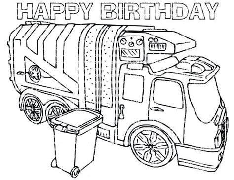 See our coloring pages collection below. Garbage Truck Coloring Page at GetColorings.com | Free ...