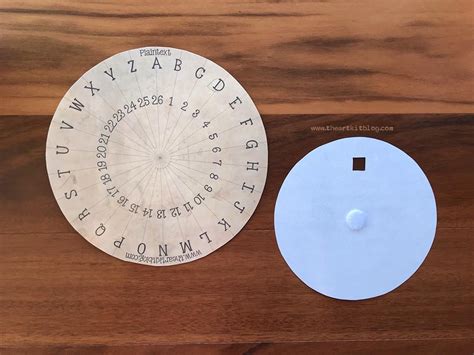 Free Printable Printable Cipher Wheel