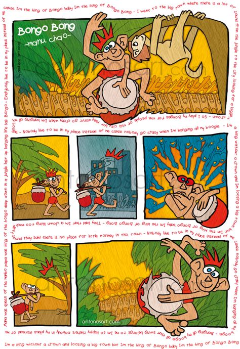 Amamdmg(king of the bongo, king of the bongo bong). Comic Art