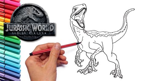 Jurassic World Fallen Kingdom Coloring Page