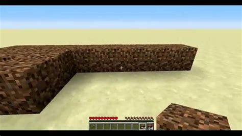 Minecraft Tutorial How To Turn Gravel Into Dirt 14w25a And Up 100