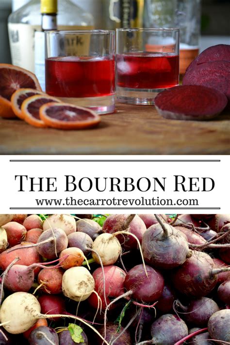 The best time of year for delicious drinks made with fresh ingredients. The Bourbon Red is my favorite winter garden cocktail ...