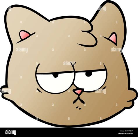 Cartoon Cat Face Stock Vector Image And Art Alamy