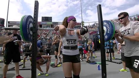 Crossfit 2rm Front Squats From The Team Competition At