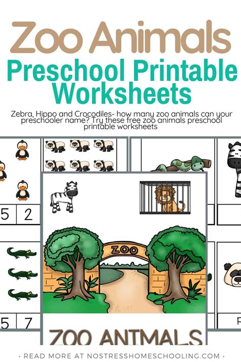 At The Zoo Part 2 Printable Preschool Printables Zoo Scavenger Hunt