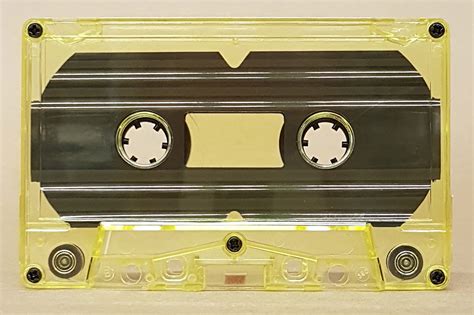 C 32 Chrome Yellow Tint Audio Cassette Tapes For Sale Pre Loaded Type