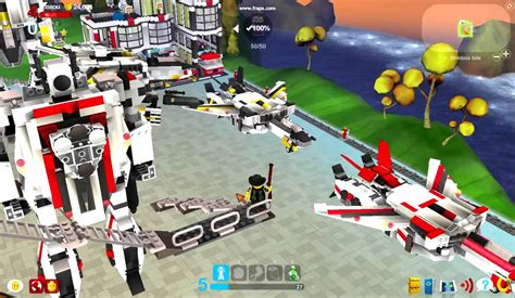Lego Robotech In Lego Universe Youtube