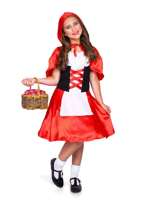Red Riding Hood Costume For Girls