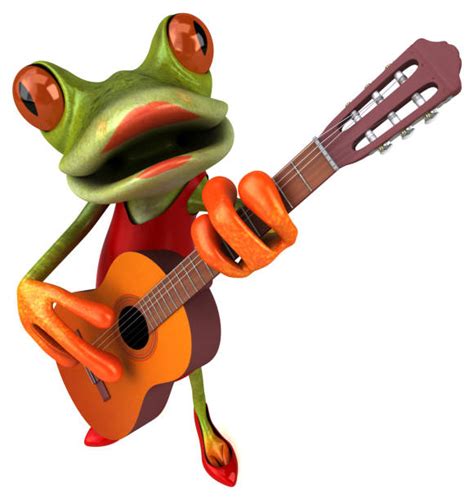 Frog Guitar Music Animal Stock Photos Pictures And Royalty Free Images