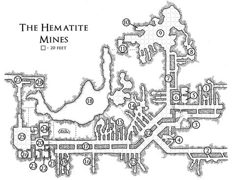 Populating The Dyson Mega Delve Part 2 The Hematite Mines Free Dandd