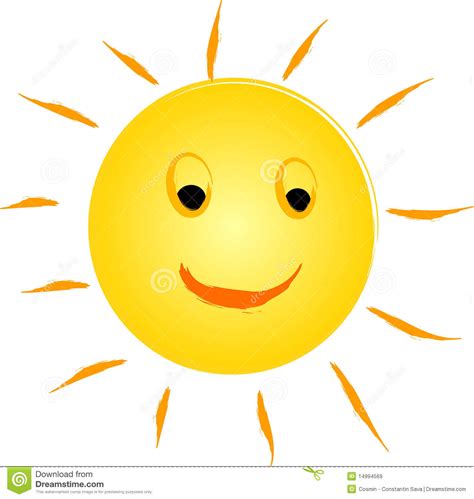 Happy Sun Logo Royalty Free Stock Images Image 14994569