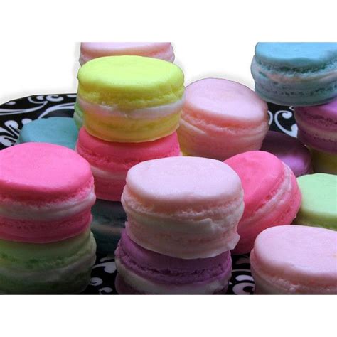 Set Of 10 Macaroon Macaron Soap T Paris Party Favors Spring Birthday
