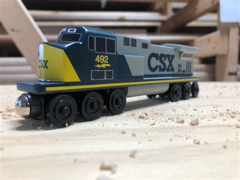 Csx Gray C44 Engine By Whittle Shortline Railroad The Whittle