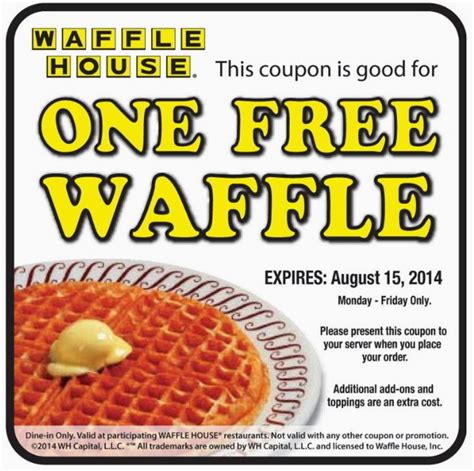 Amys Daily Dose Free Waffle At Waffle House