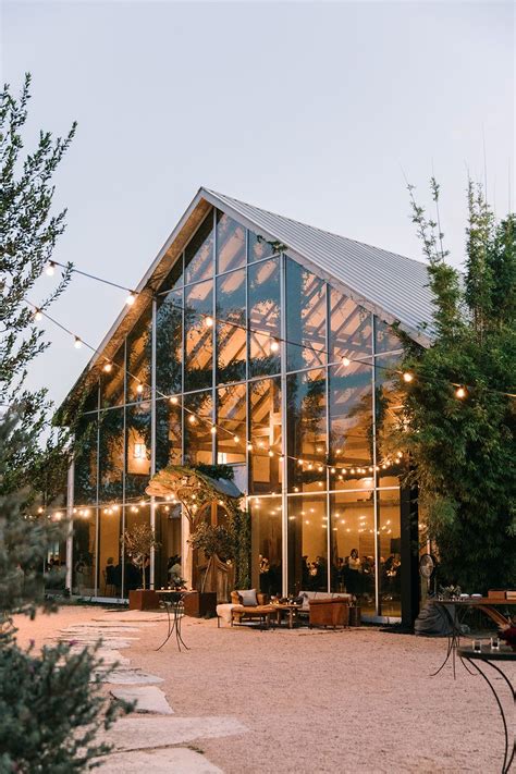 This Chic Austin Wedding Took Place in a Glass Barn! The Ultimate