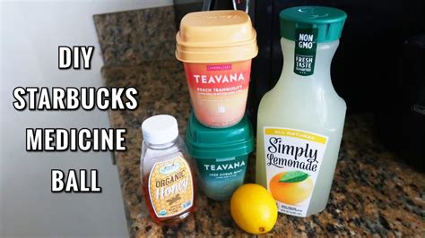 Diy Starbucks Medicine Ball Cold Buster Tea At Home How To Stay