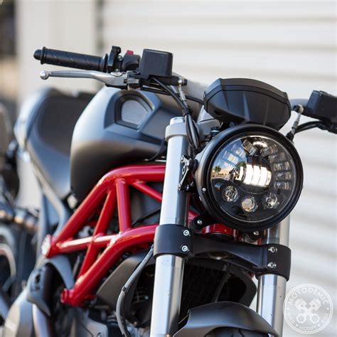 Are you planning on building a ducati cafe racer? Ducati Monster Headlight Conversion 696/796/1100 • MOTODEMIC