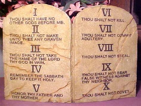 10 Commandments And List Of Sins Heaven Awaits