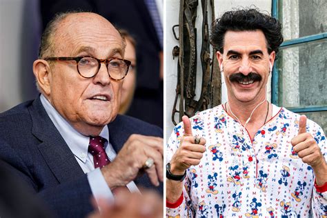 Giuliani makes an unfortunate appearance in the borat sequel, which premieres friday. Rudy Giuliani's 'Borat 2' Catches Him With His Hands Down ...