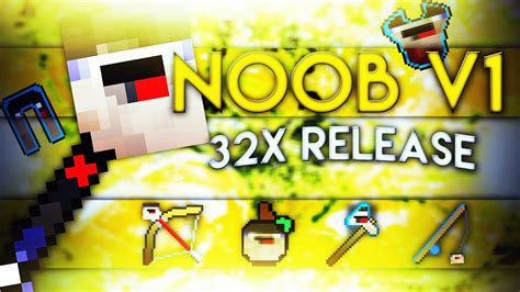 Noob V1 32x Pack Release No Audio 400 Fps Pack For Noobs Youtube
