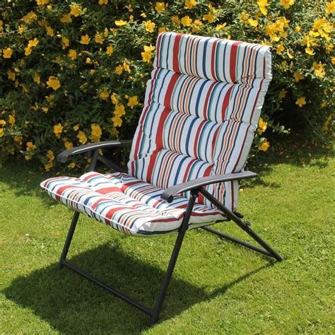 Folding Padded Sun Chair -folding chairs kilkenny-garden furniture kilkenny