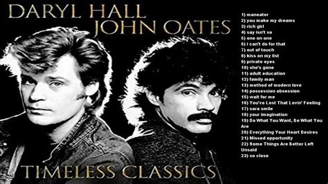 Daryl Hall And John Oates Greatest Hits Youtube