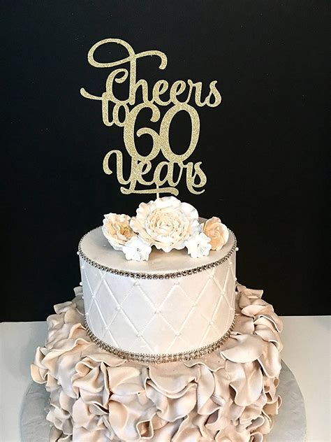 Birthday cake for women elegant. Funlaugh Any Number Cheers To 60 Years Cheer 60th Birthday