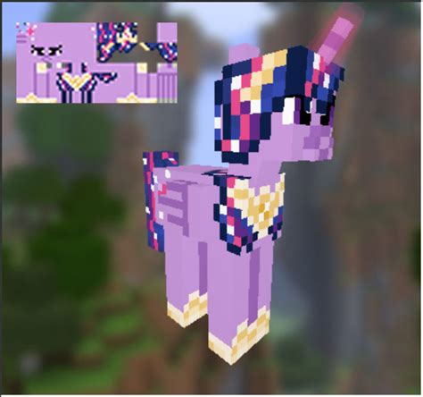 Princess Twilight Sparkle Minecraft By Helenosprime On Deviantart