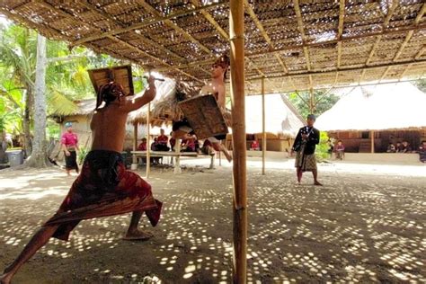 Foto Mengenal Peresean Di Lombok Tradisi Unik Perayaan Agustus