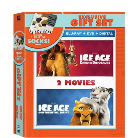 ice age 3 ice age 4 double feature blu ray dvd digital copy